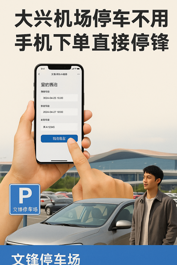 大興機(jī)場停車全流程留痕，避免停車糾紛更安心